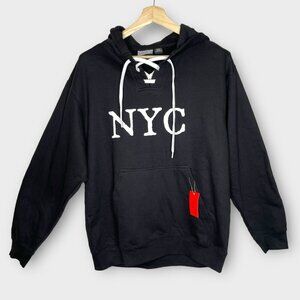 Brand New NWT NYC Black Kangaroo Pocket Hoodie by Pennant Size M